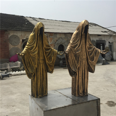 Υπαίθρια αγάλματα 80cm 120cm 150cm 180cm φίμπεργκλας Azrael αποκριές θανάτου