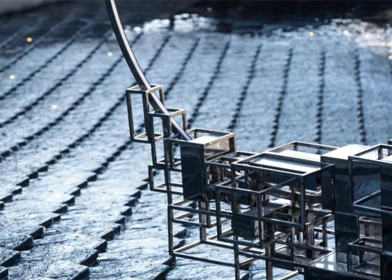 Σύγχρονο αφηρημένο ανοξείδωτο γλυπτών τοπίων κήπων χειροποίητο