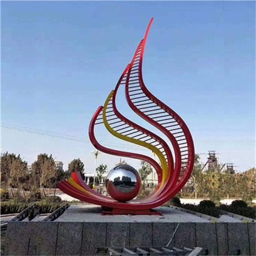 Το αφηρημένο υπαίθριο γλυπτό ανοξείδωτου Corten σύγχρονης τέχνης προσάρμοσε μεγέθους